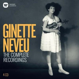 GINETTE NEVEU The Complete Recordings Warner Classics 4 CD Box New Sealed - Picture 1 of 2
