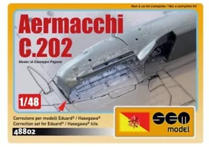 1/48 SEM Aermacchi C.202 Correction Set for Eduard/Hasegawa #48802 - Picture 1 of 1