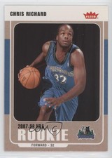 2007-08 Fleer Glossy Chris Richard #235 Rookie RC