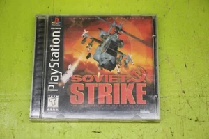 Soviet Strike Black Label PS1 Sony PlayStation 1, 1996 Complete Booklet - Picture 1 of 6