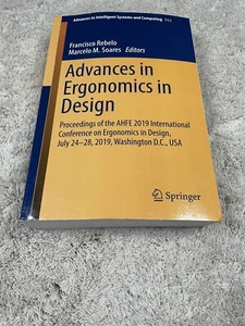 ADVANCES IN ERGONOMICS IN DESIGN Rebelo Soares Paperback Book NEW See Pics - Picture 1 of 6
