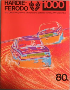 Alan Moffat GTHO XY 1973 Hardie Ferodo 500 Bathurst Original Programme Supercar - Picture 1 of 4