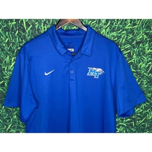 Camisa polo XL emitida por el jugador Nike de fútbol americano de Middle Tennessee State MTSU #98 Bivens - Imagen 1 de 4