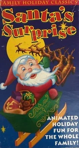 Santa’s Surprise(VHS 1996)Front Row Film-TESTED-RARE VINTAGE COLLECTIBLE-SHIP24H - Picture 1 of 12