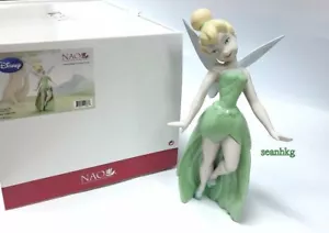 Nao Tinker Bell Disney Porzellan grüne Farbspanne original NEU 02001836 - Bild 1 von 6