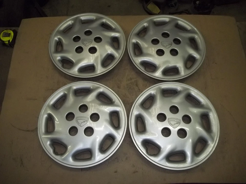 1995 95 1996 96 Eagle Talon колпачок ступицы обода колеса крышка ступицы колпак 14» OEM Б/У 505 комплект - Изображение 1 из 4