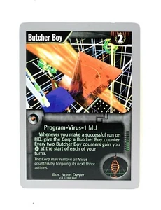 Netrunner CCG: Art Proof (Butcher Boy v1.0) Unsigned, WOTC ONR - Picture 1 of 2