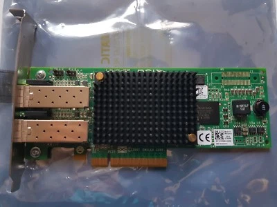 Dell C856M Emulex LPE12002 Dual Port 8GFC Fibre Channel PCI-e x8 - Image 1 of 4