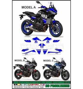 ADESIVI MT 07 TRACER 700 2018 - 2019 SIGN KIT COMPATIBILE - Foto 1 di 1
