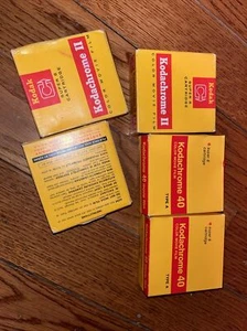 5 NOS Kodachrome II und Kodachrome 40 Super 8 Film Film - Bild 1 von 2