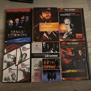 Clint Eastwood 14 Movie Lot 4 Dirty Harry, 4 Westerns, Space Cowboys 3 Director - Picture 1 of 2