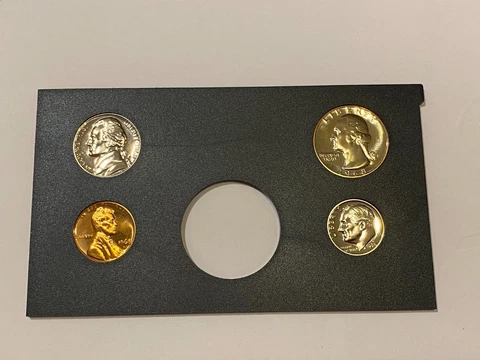 1968 S PROOF SET - PENNY / NICKEL / DIME / QUARTER - FREE SHIPPING Cover