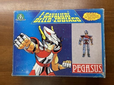 Cavalieri Dello Zodiaco Pegasus Box Azzurro Giochi Preziosi Bandai 1986!!! - Immagine 1 di 4