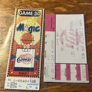 1993 ORLANDO MAGIC TICKET STUB - Picture 1 of 6