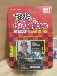Racing Champions NASCAR 1/64 diecast #11 Close Call Brett Bodine Ford 1997 nuevo en paquete - Imagen 1 de 6