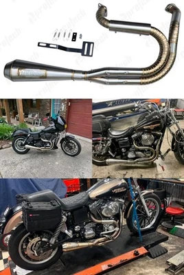 2013 Harley-Davidson Dyna Street Bob FXDB Exhaust  - Image 1 of 4