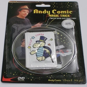 Wild Card - Andy Comic Magic Trick with DVD EZ To Learn Classic Card Trick - Picture 1 of 2