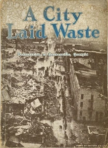 W M BRICE / City Laid Waste Tornado Devastation at Gainesville Ga April 6 1936 - Picture 1 of 2