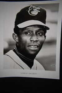 8 x 10 reprint photo of Chico Salmon, perhaps, "The Best 10th Man in Baseball" - Picture 1 of 1