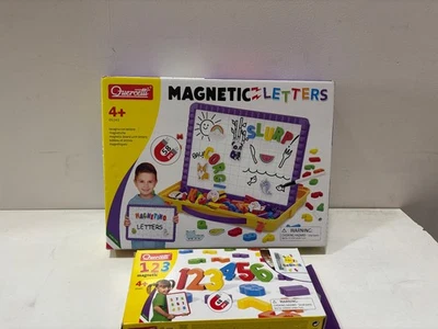Quercetti Combined Magnetic Numbers 123 & Letters.  Suits ages 4+ - Image 1 of 3