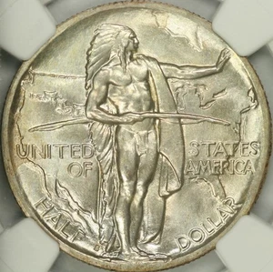 1938-S Oregon Commem Half Dollar NGC MS68 - Picture 1 of 3