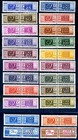 PACCHI POSTALI   STELLE  1955-79  -  SERIE COMPLETA   NUOVA  ** MNH