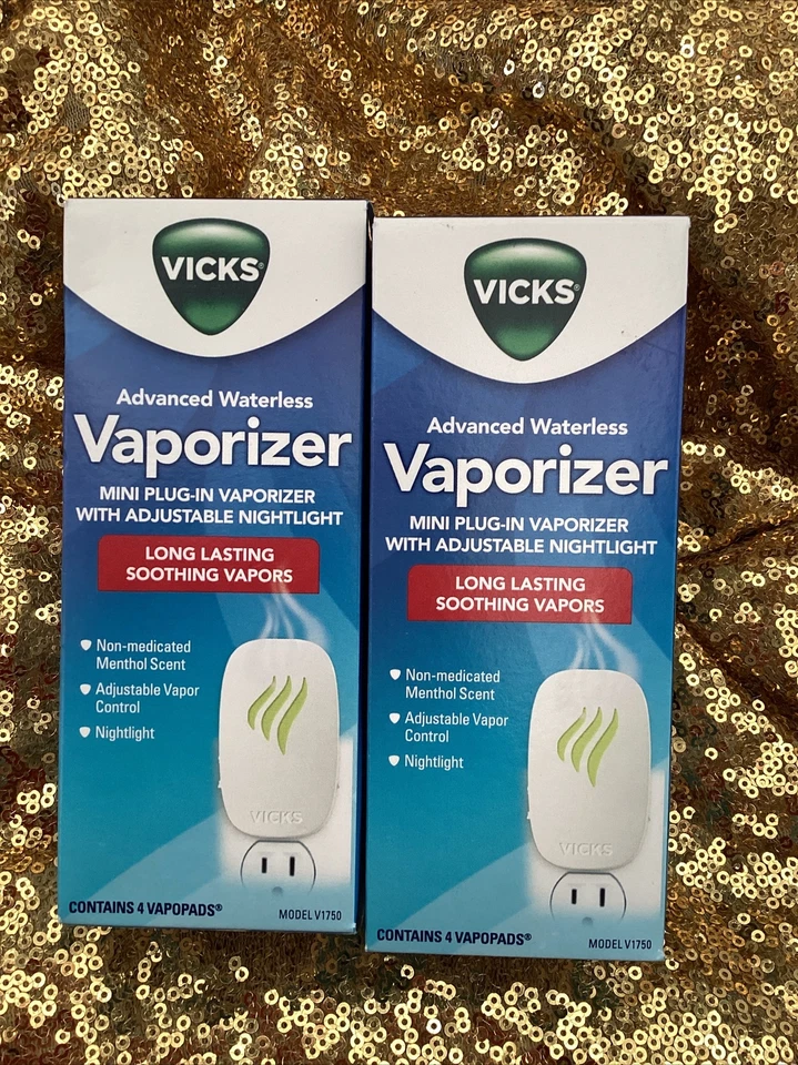 Vicks Advanced Waterless Vaporizer Mini Plug in with Adjustable Nightlight - Image 1 of 2