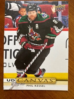 19-20 UD Series 2 Hockey Canvas C194 Phil Kessel - Image 1 of 2