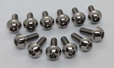 Kit de parafusos de disco de freio dianteiro de titânio Honda VTR1000 SP1 SP2 CBR900RR CBR1000RR - Imagem 1 de 3