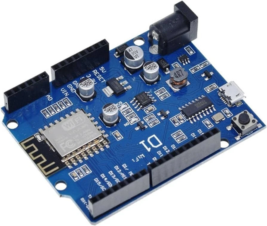 WEMOS WIFI ESP8266 D1 UNO R3 WIRELESS ESP-12E COMPATIBILE ARDUINO UNO - Photo 1/1