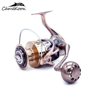 CAMEKOON ML7000 Full Aluminum Spinning Fishing Reel Smooth Powerful Carbon Drag - Picture 1 of 11