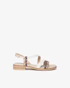 SANDALO Nero Giardini donna mod. E513418D in Pelle BEIGE - Imagen 1 de 5