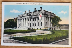 Postal PC del edificio de la Cruz Roja Americana Washington DC de 1920 arte Miller sin usar - Imagen 1 de 1