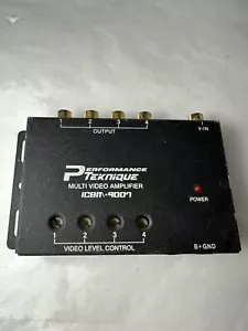 Performance TEKNIQUE ICBM-90007 MULTI VIDEO AMPLIFIER FOR PARTS - Picture 1 of 10
