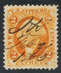 US R10c USED, F-VF, 2c EXPRESS.,ORANGE - Picture 1 of 1