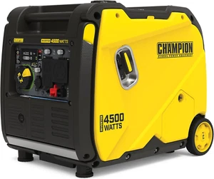 Champion 4,500-W Super Quiet Portable RV Ready Gas Inverter Generator, CO Sensor - Picture 1 of 10