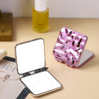 Mini Square Makeup Mirror Portable Hand Mirror Small Double-sided Miroir Beauty