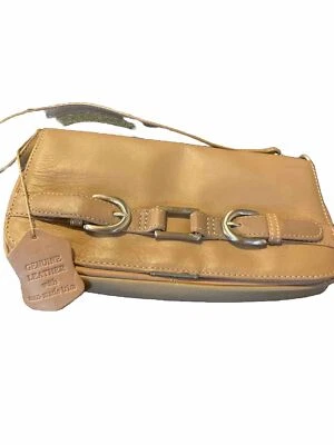 Cartera clutch Covington de cuero suave Foto 1 de 4