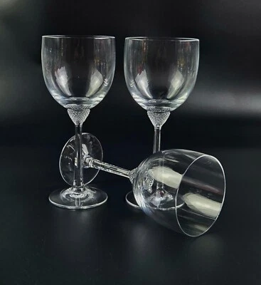 Vintage Water Goblet by Villeroy & Boch- Set of 3  - 8 1/8"  - Image 1 of 4