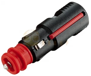 PRO-CAR 67713010 16A Universal DIN (Ø12mm) & Cigarette (Ø21mm) Power Plug 12/24V - Picture 1 of 1