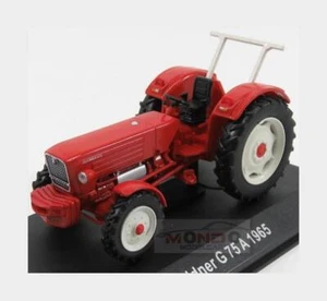 1:43 EDICOLA Guldner G75A Tractor 1965 With Showcase Red White THC-G1627015 MMC - Picture 1 of 2