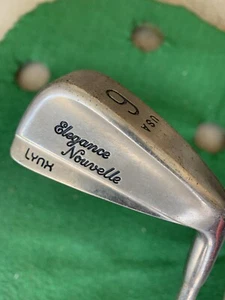 LYNX Elegance Nouvelle 6 Iron RH Steel Shaft - 32" Golf Club Vintage - Picture 1 of 11