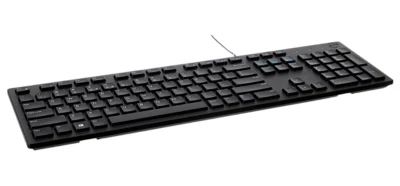 Dell KB216 Wired USB Keyboard Full Size US 104 Keys Office Gaming Black OEM - Image 1 of 4