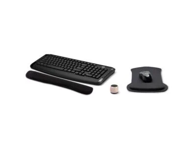 HP Wireless Keyboard and Mouse 300, Waverest Gel Pads, & Bluetooth Speaker - Image 1 of 4