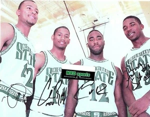Michigan State Basketball PEDERNAL reimpreso autógrafo firmado 8x10 foto MSU - Imagen 1 de 1