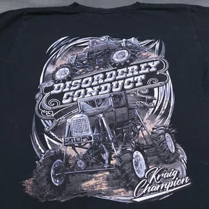 Disorderly Conduct Mudder Mud Racing Event Shirt Youth 16 Monster Truck - Picture 1 of 6