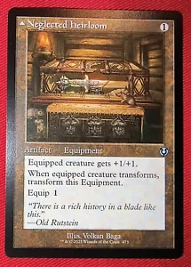 MTG, NEGLECTED HEIRLOOM / / ASHMOUTH BLADE, 473 INNISTRAD REMASTERED UNCOMMON - Picture 1 of 4