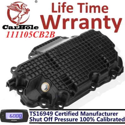 Panela de óleo do motor Infiniti Q50 Q60 16-20 AWD ONLY 3.0L V6 com gaxeta 11110-5CB2B - Imagem 1 de 4