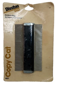 Disston Copy Gat Contoy Gage vintage acciaio inox #4521 - Foto 1 di 10