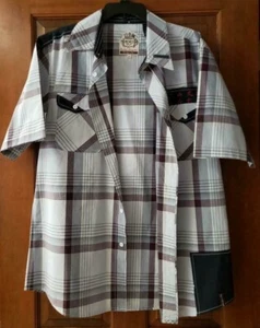 AKDMKS Established Ninety Nine Knowledge is Key Men's Striped Shirt Size XL - Picture 1 of 3